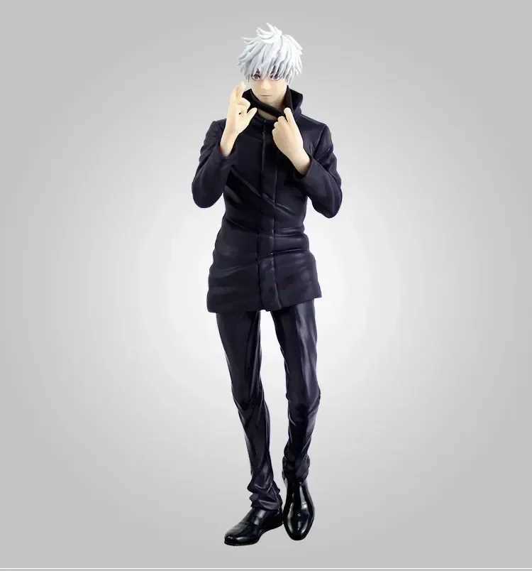 Anime Manga 20cm Jujutsu Kaisen Anime -Figuren Satoru Gojo Action Figur Geto Suguru Statue PVC Doll Collectible Doll Toys Modelle Kinder Geschenk 240413