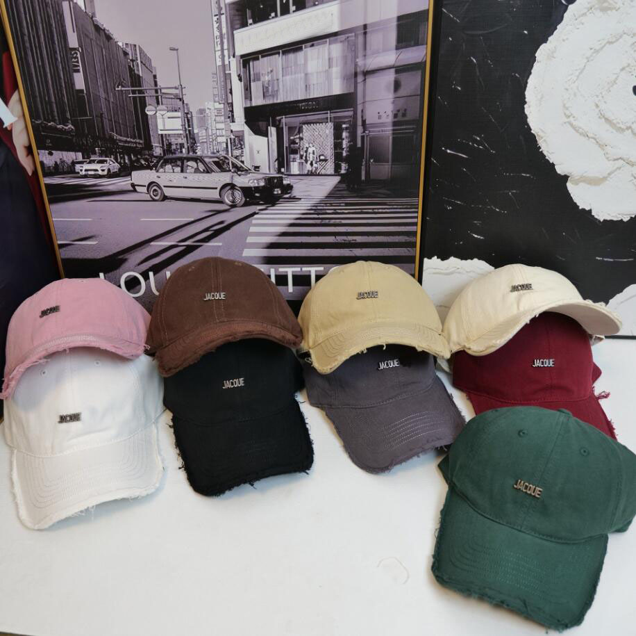 Klassieke hoogwaardige straatkappen mode honkbalhoeden heren dames sportkappen 9 kleuren voorwaartse cap casquette verstelbare fit hoed