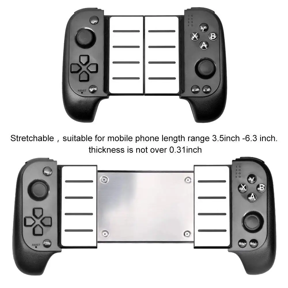 GamePads Saitake 7007f Controlador de jogo sem fio gamepad para huawei xiaomi samsung android smart phonetelescópico gamepads joystick joypad