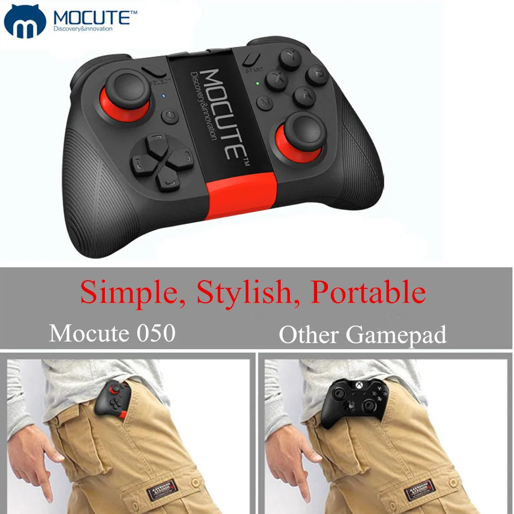 GamePads Wireless GamePad Joystick Bluetooth Controller di gioco compatibile Bluetooth tablet la TV telefono cellulare con titolare