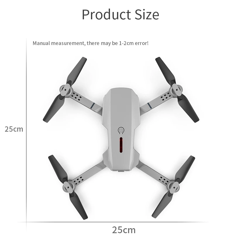 Drones 2022 New E88 Pro Quadcopter Helicopter Drone Wifi FPV Portable Foldable RC Daul Camera Drones Rc Helicopter Dron Toys Boy Gift