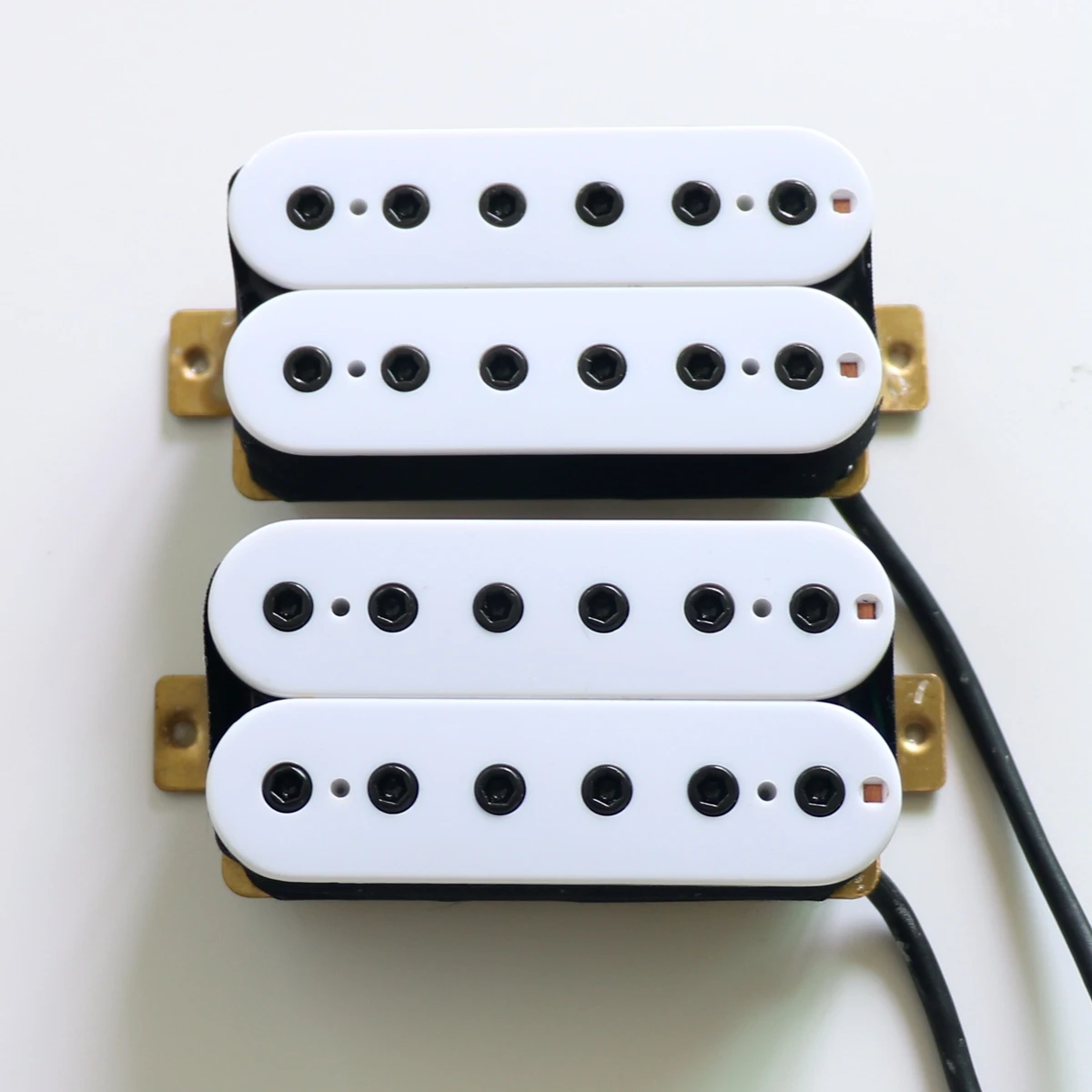 Cables Donlis High Output Hex Head Screws Pole Guitar Humbucker Pickups With Hex Pole Screws And Splitting Output Wire