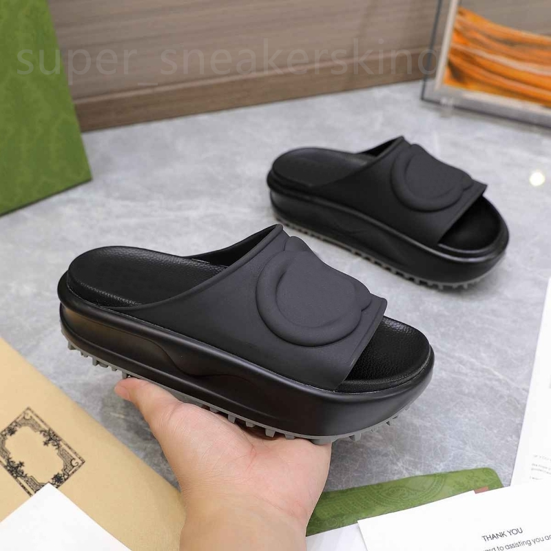 Donnofori Designer Designer Slifori Piattaforma Slipper Brand Classici Slide in gomma Flip Flip Flip Flop non slitta