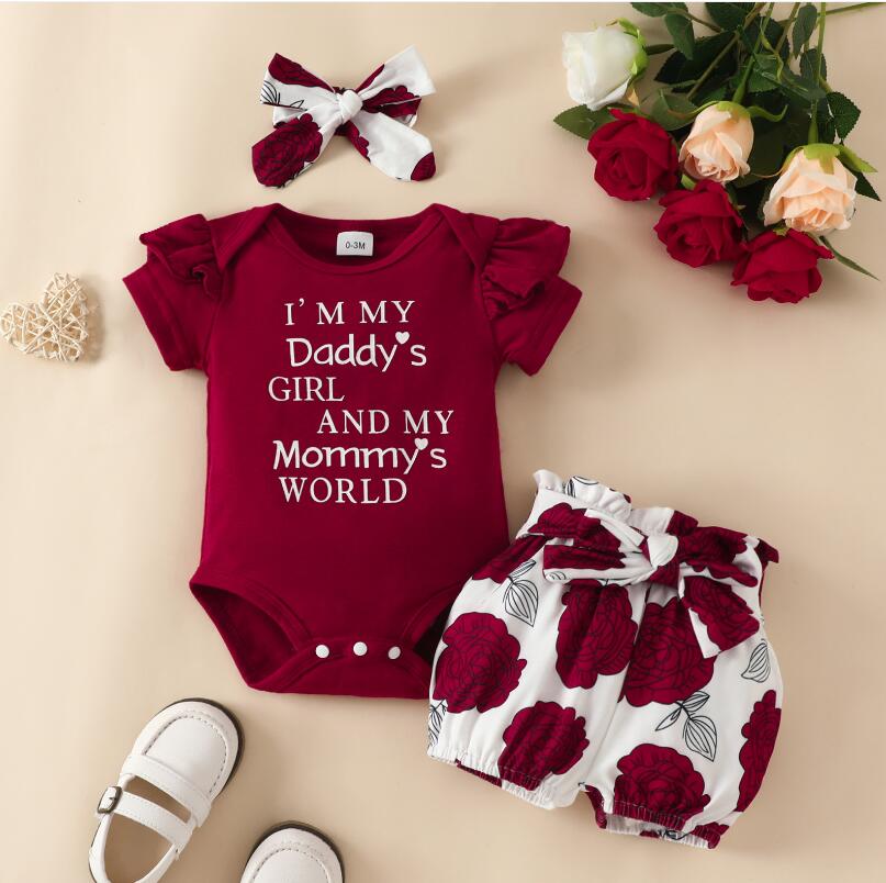 Zestawy odzieży Baby Girl Easter Ubrania Zestaw Bodysuit Romper Black Tle Tutu Spódnica Opaska na głowę 018m Urodzony niemowlę Toddler Festival Festival Dr Dhoh2