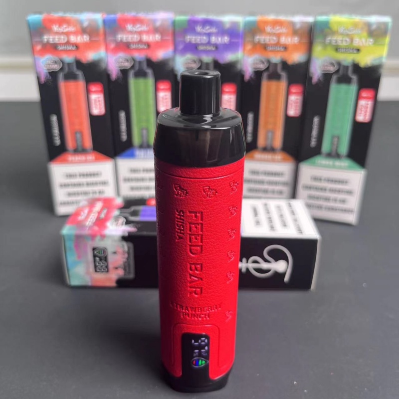 Germany FEED BAR Vaper 15000 Puffs Desechable E Cigarettes Vapes 15k PUFF JNR Al fakher Crown Prefilled Pod Mesh Coil 650mah Digital display Rechargeable Shisha