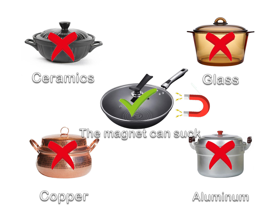 4 Brenner-Schleifsteuerofen Smart Cooktop Ofen Wok Electric Electric-In-Induktionskocher