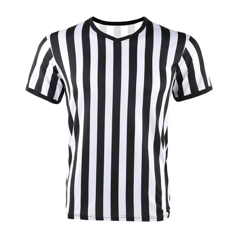 Basketdomare uniform t-shirt rand volleybolldomare uniform r deformation motstånd fotboll domare uniform