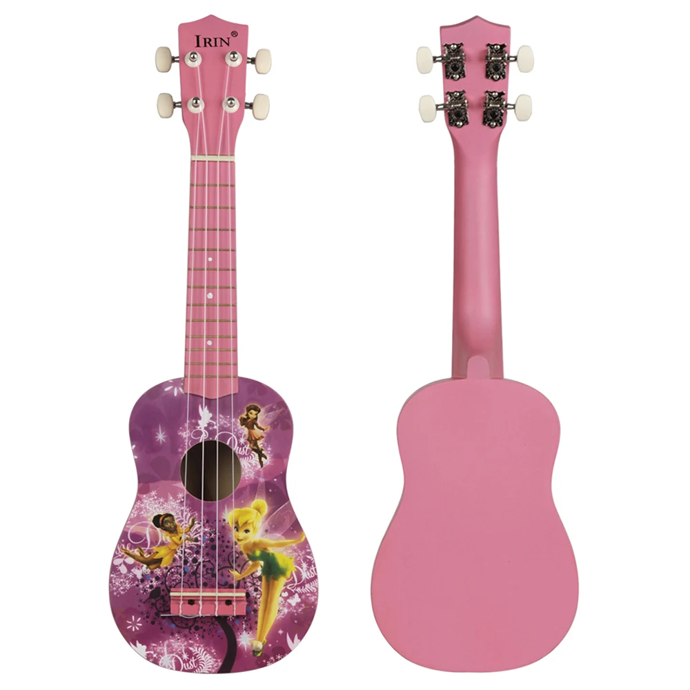 Cables 21 Inch Soprano Ukulele Basswood Purple Dream Girl Ukulele 4 Strings Hawaiian Guitar Kids Musical Instrument Gift Mini Guitarra