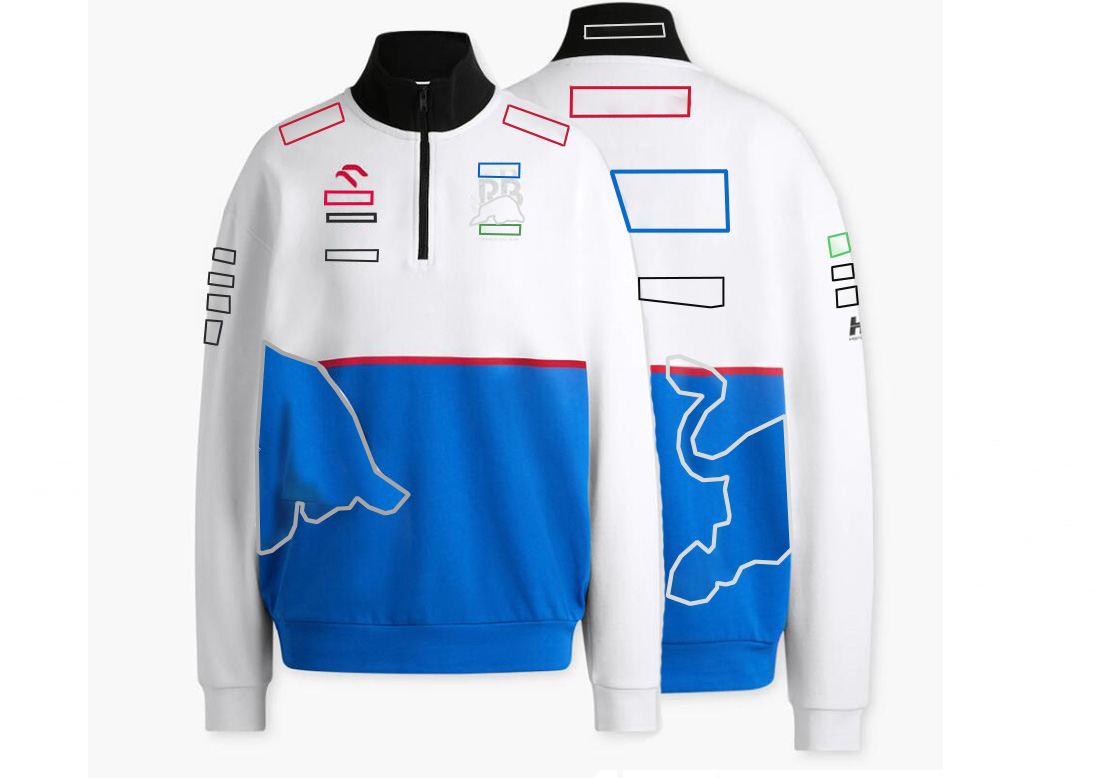 2024 New F1 Racing Sweatshirt Men and Women Team Polo Team Tharts نفس التخصيص