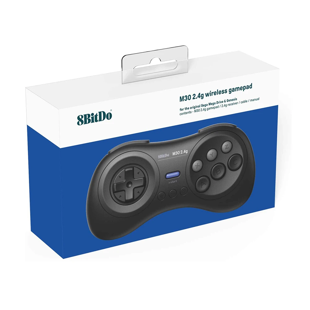 Gamepads 8bitdo M30 2.4G Wireless Controller Gamepad voor Sega Genesis Mini en Mega Drive Mini Sega Genesis