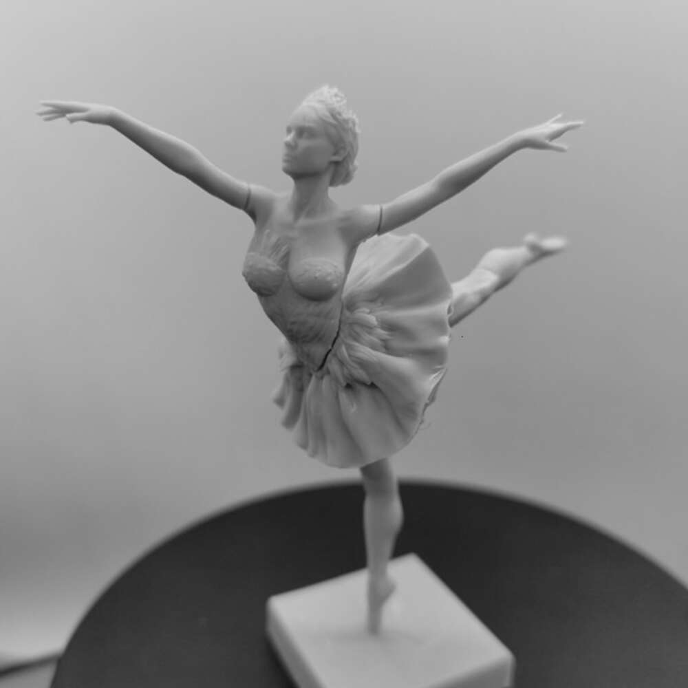 Anime manga bangshe minis harts Figur 1/24 Skala Ballet Black Swan DIY Assemble Model Kit osmonterade omålade statuetter Standard eller NSFW