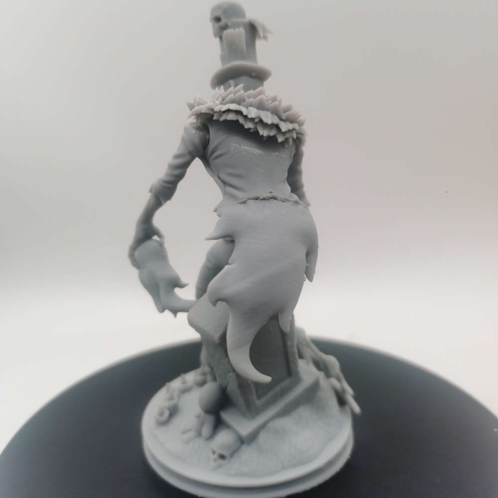 Anime manga żywica figura soul Eater 1/16 skala wysokość 100 mm miniatury AMA Zestaw modelowy Niezmont i nieporęczone zabawki Prezenty