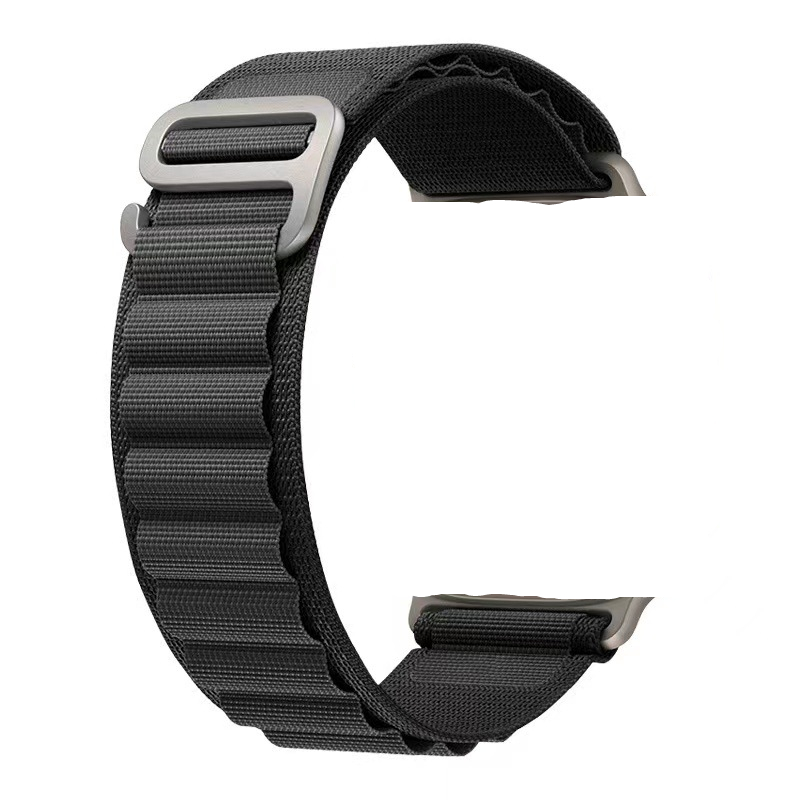 Alpine Loop Nylon Band voor Apple Watch Band I Watch Strap -serie Ultra 2/SE/9/8/7/6/5/4/3