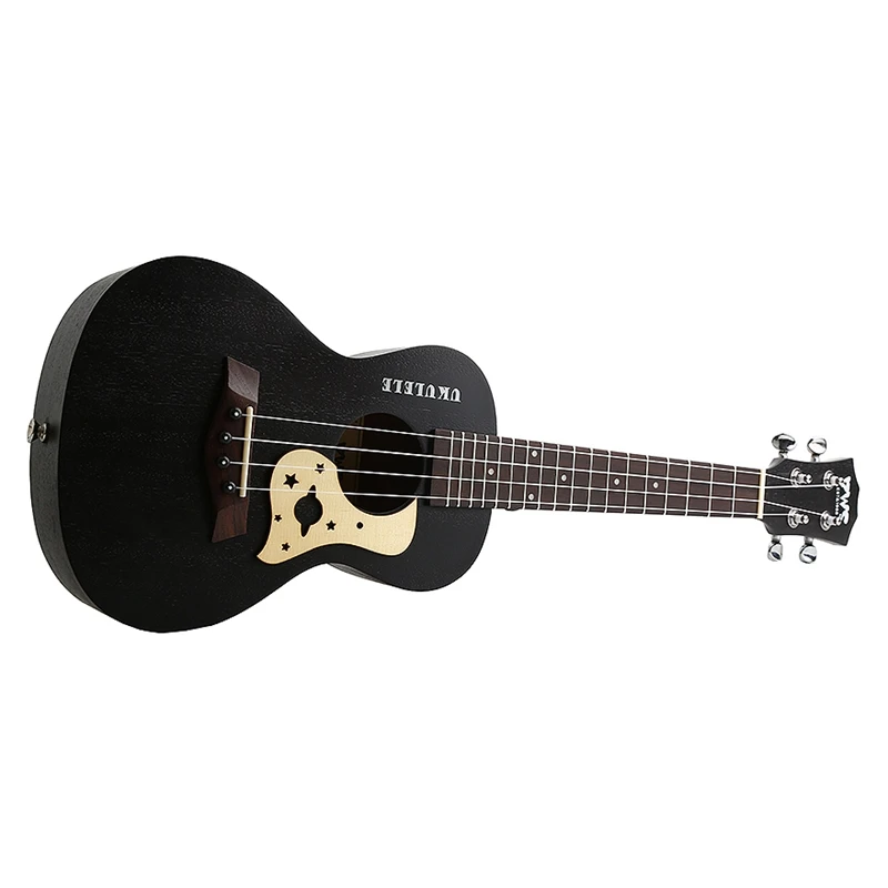 Cables Bws Est 1988 23 Inch Concert Ukulele Black Starry Sky 4 Strings Hawaiian Mini Guitar Uku Acoustic Ukulele