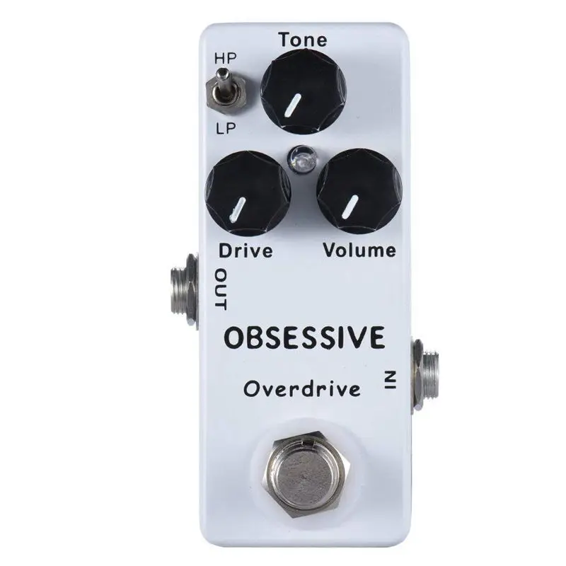 Кабели моски навязчивые компульсивные приводы OCD Overdrive Guitar Effect Pedal Pedal Истинный обход