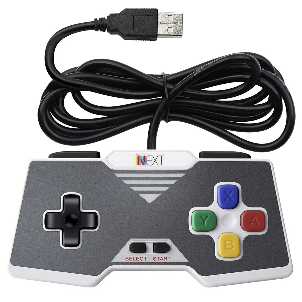 USB 2.0 Gamepad Wired Game Controller Joystick classic SNES joypad for PC  windows game control (1)