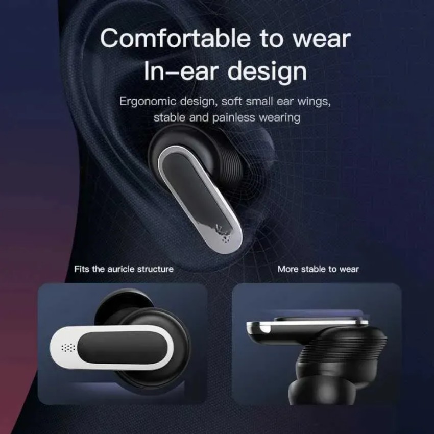 Voor AirPods JBL Tour Pro 2 Wireless Ear Buds ANC Noise Annulering Draadloze Bluetooth-hoofdtelefoon LCD Touchscreen Zichtbare Sport-oortelefoons Ingebouwde Mic-headset