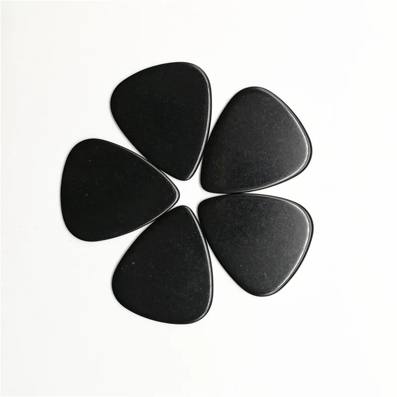 Cables Solid Pure Black Celluloid Material Guitar Picks without printing Plectrum Musical Instrument