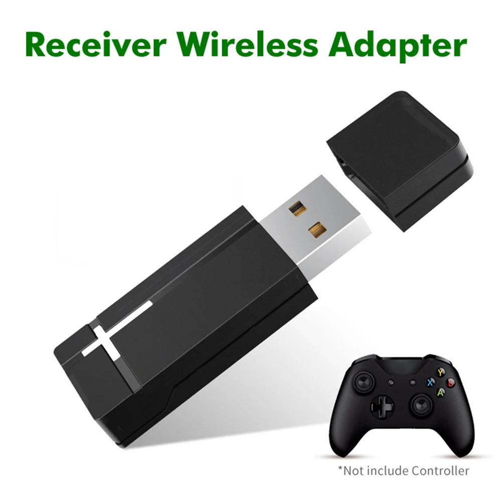 Gamepads 2.4GHz PC Gamepad Controller Adapter USB Joystick Wireless Receiver for XBOX ONE PC Desktop Computer Accessaries Supplies