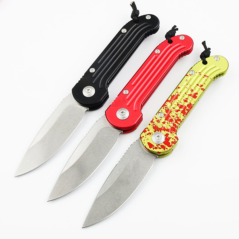 Nieuwe aankomst CK0410 LUDT AUTO TACTICAL KNES D2 STONE WASS DRAAP PUNT MADE CNC AVIATION ALUMINUM HANDGANG ONDERVOER CAMPING EDC POCKETEN