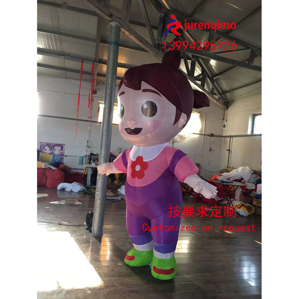 Costumi mascotte La bambina iiabile che cammina i vestiti iiabili performance decorazione oggetti di scena