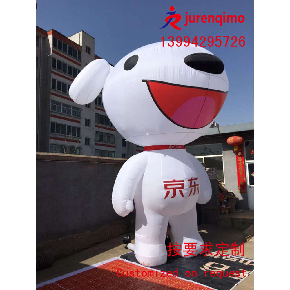 Trajes de mascote Jingdong Modelo Idiable Modelo Beautiful Conjunto de exibição Aderetes personalizados de acordo com os requisitos da imagem