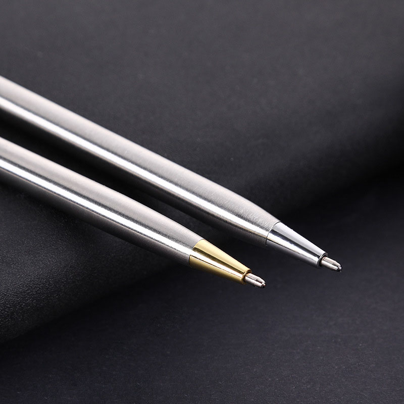 Classic Business Metal Signature Pen Student Teacher Writing Gift School Office Metal Ballpoint Pens