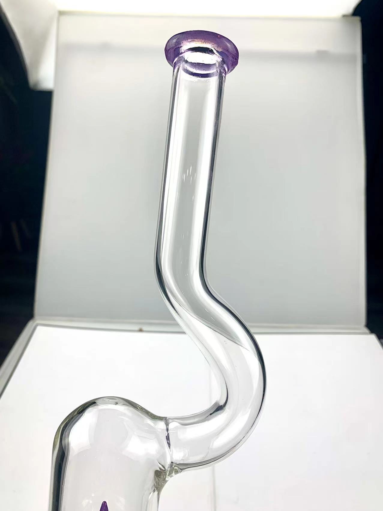 Fumer Pipe Verre Pyrex Brûleur d'huile en verre Vortex Vortex Bong Gravity Hookah Elf Bardab Rige de cendre Catcher Brûleur d'huile Pipes d'eau Bubbler Styles personnalisés ou grossistes