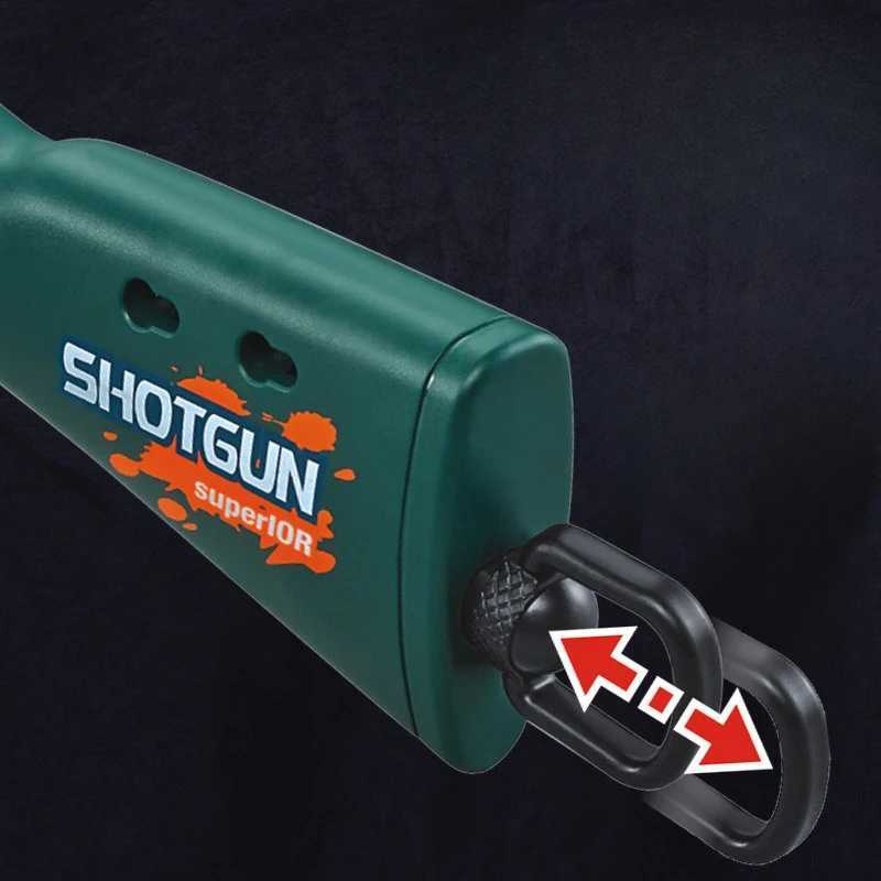Gun Toys S686 Launcher Throwing Shell Soft Bullet Airsoft Toy Gun CS Outdoor Sports Shooter For Boys Children Gift 240417