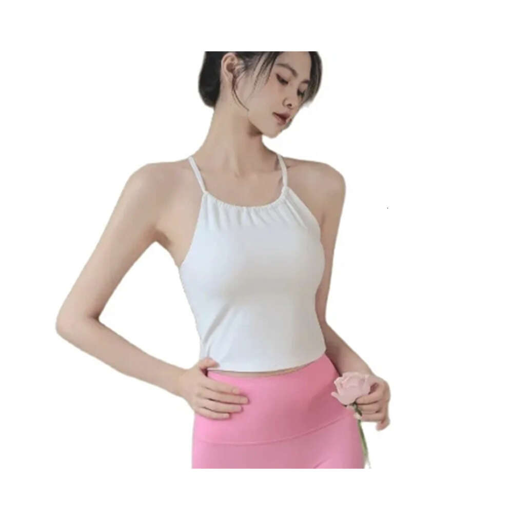 Kvinnors stötsäkra Align Lu Yoga Underwear Vest Top Professional Running Training Wear Fiess Gym Shirt Sports Bra Lemon Gym Running Workout