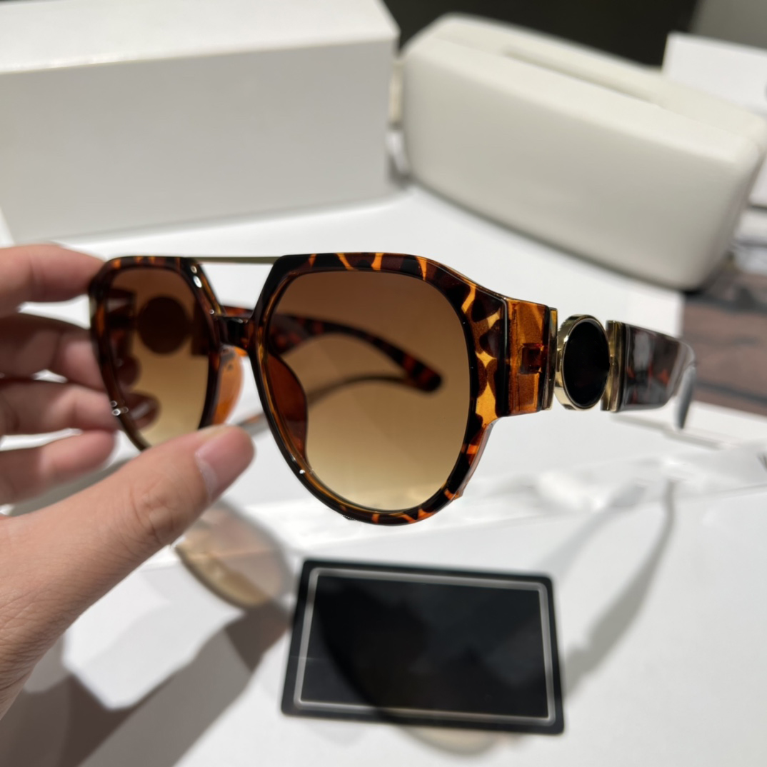 Medusa zonnebrillen merk luxe ontwerper zonnebril dames heren hoofd polaroid lens trendy mode buiten reizen UV400 sport rijdende bril 8381