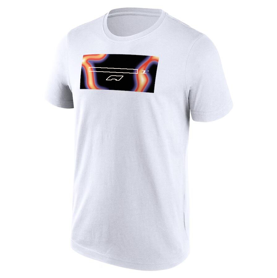 2024 F1 Formule 1 Costume de course Édition d'équipe T-shirt Round Nerk T-shirt Les manches courtes masculines d'été peuvent être personnalisées.