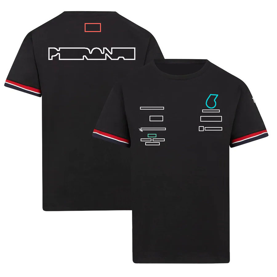 F1 T-shirt Formel 1 Racing Team Driver T-shirt Kort ärm Ny säsong Summer Men's Women's Fashion O Neck T-shirts Jersey Tops