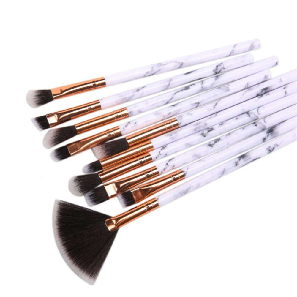 Nouveaux outils de beauté 10 brosses de motif en marbre set Big 5 Small Explosif Makeup Brushes Nouveau