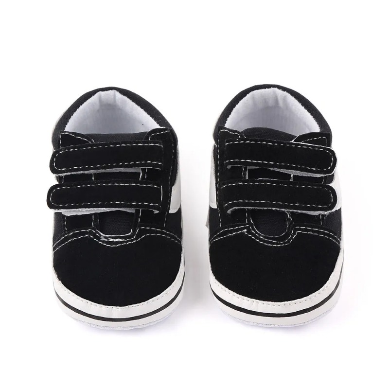 2024 New Shoes Boys Girls First Walker Baby Soft-soled Kids PU Prewalker Sneakers Baby Shoes Toddler Shoes