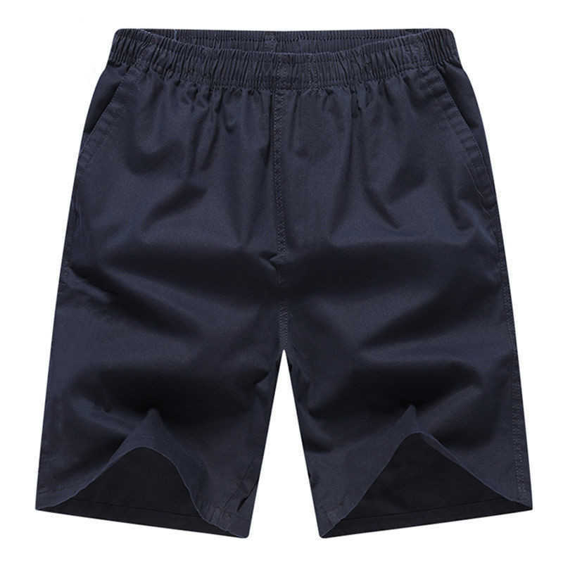Letnie swobodne spodenki męskie w średnim wieku i starsze spodnie Capris proste spodnie cienkie luźne bryczesy plaż