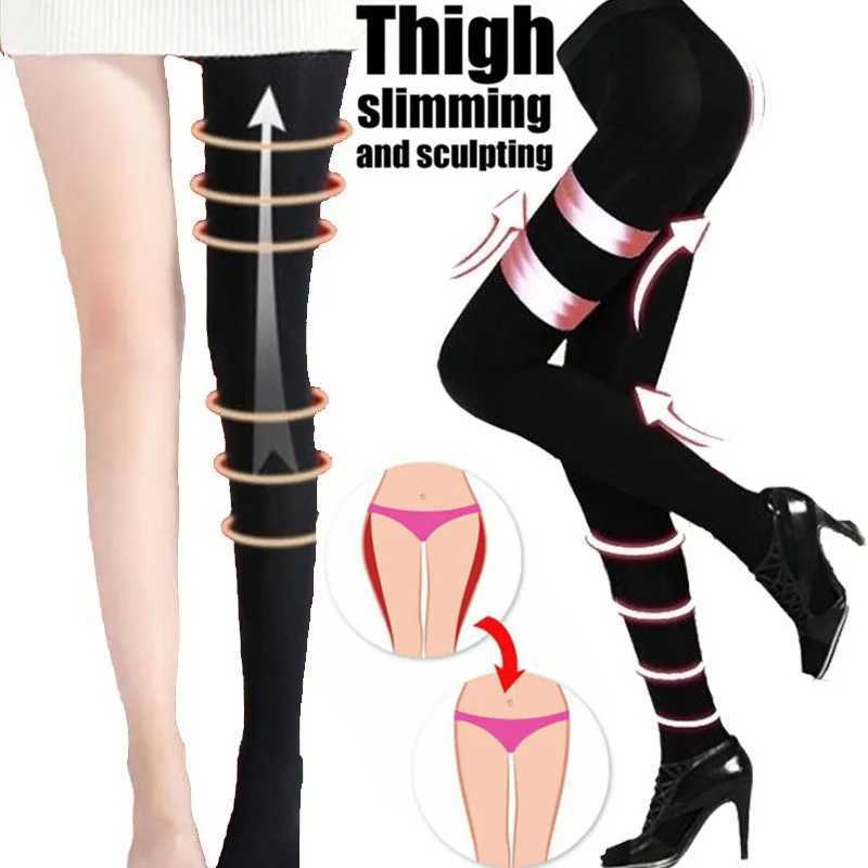 Sexy Socken Frauen schlanke Strümpfe Therapeutische Rehabilitation Shaper Dünne Kompression Strumpfhose Lycra Komprimierung Strumpfhosenbeinbein forming Strumpf 240416