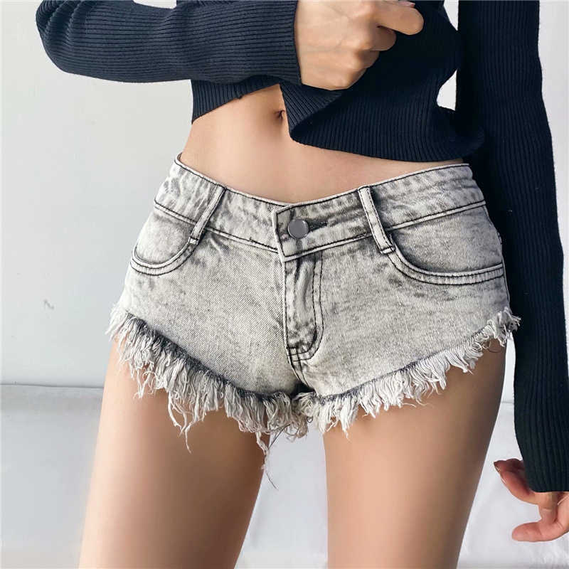 Style piccante Girl Style Shorts a vita bassa e pantaloni caldi donne nel 2024 Terrena pelliccia dimagrante American Denim Instagram Trend