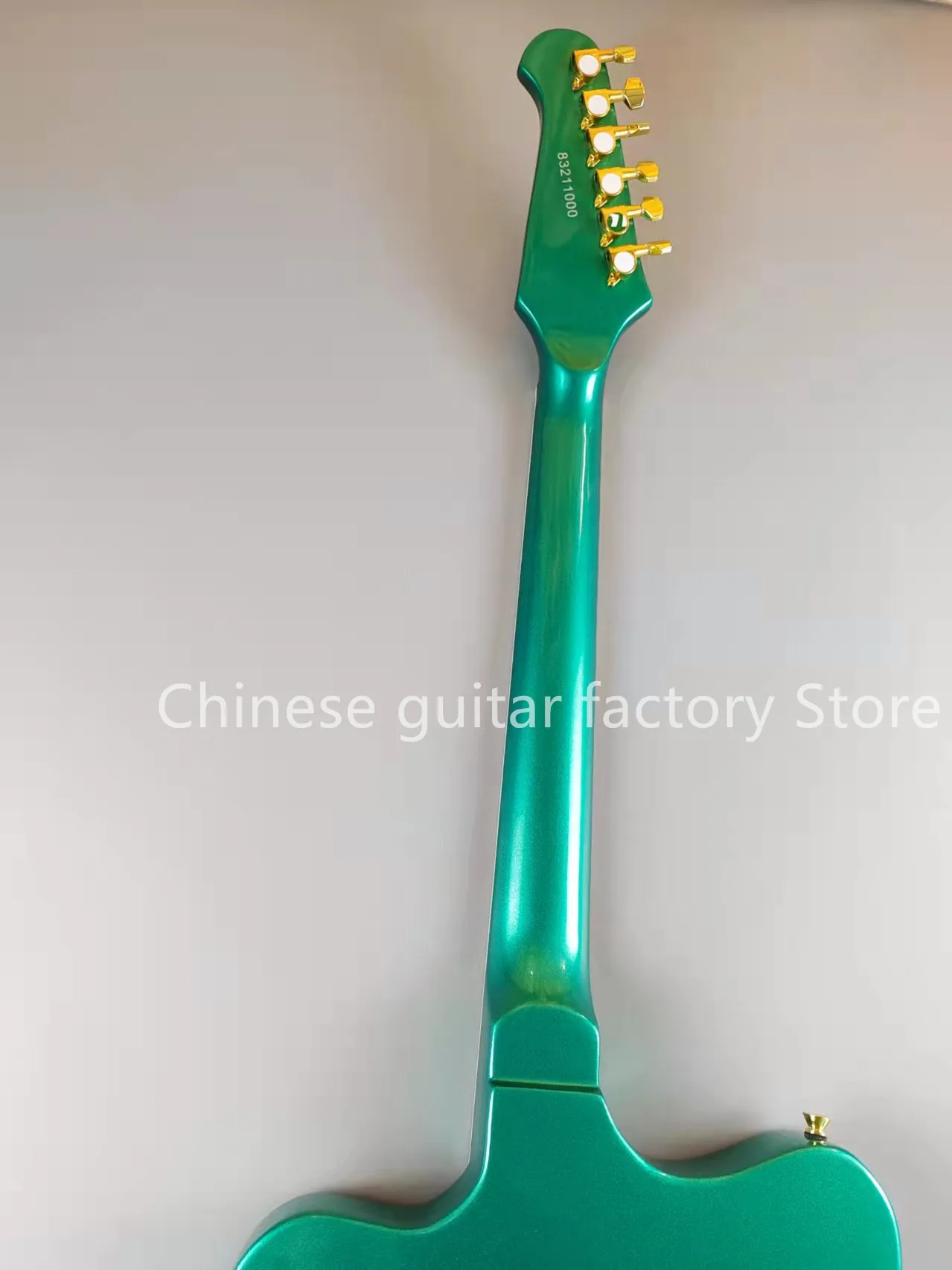 Kabels Firebird Electric Guitar Silvergreen knippert gouden accessoires P90 pickups mahonie body verkocht in voorraad gratis verzending fa