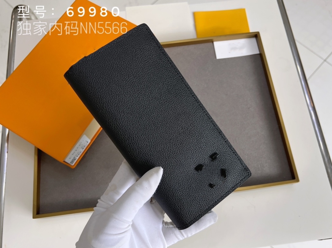 luxury Designers ZIPPY WALLET Wallet Women Genuine Leather BRAZZA Wallets Clutch Long Classical Purse With Orange Box Card Holders Bag Women Bags 69829 BLACK 12*10CM