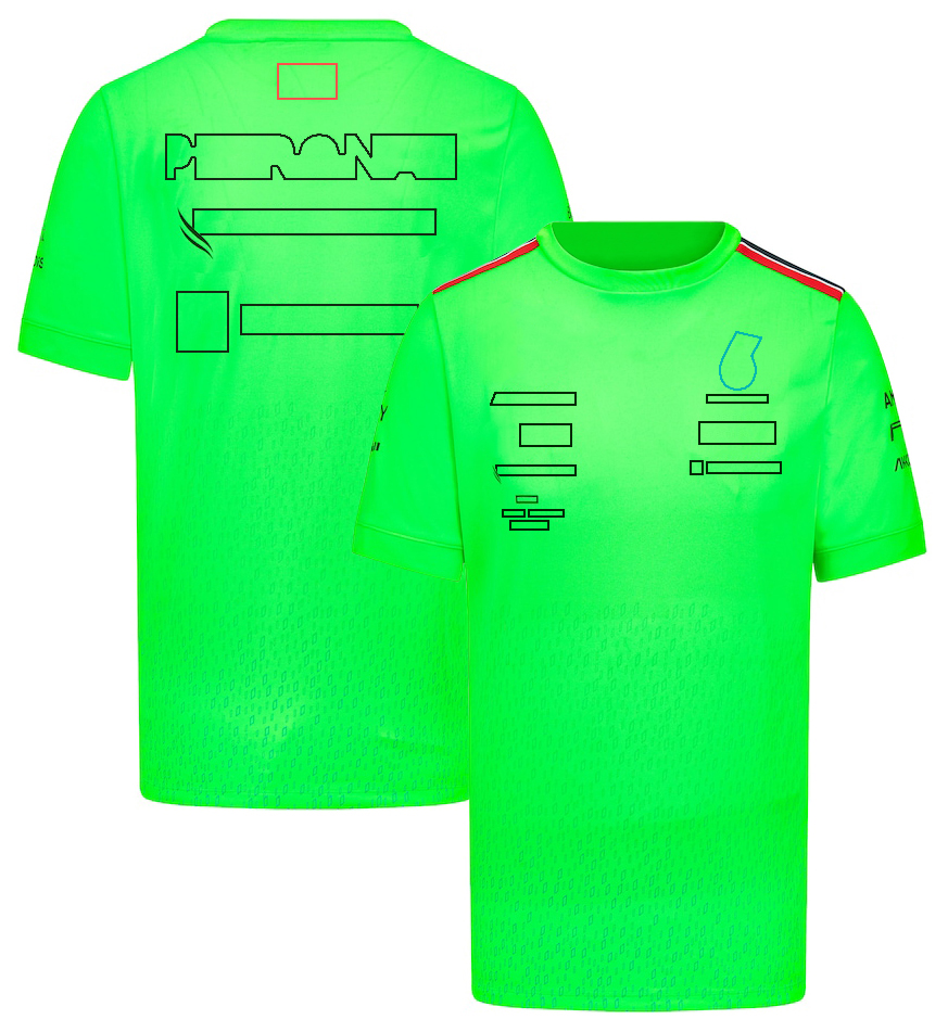 2023 NOWOŚĆ RACING DEAMING Polo Shirt T-shirt Formuła 1 Krótkie T-shirt motorowe fanów Motorsportu