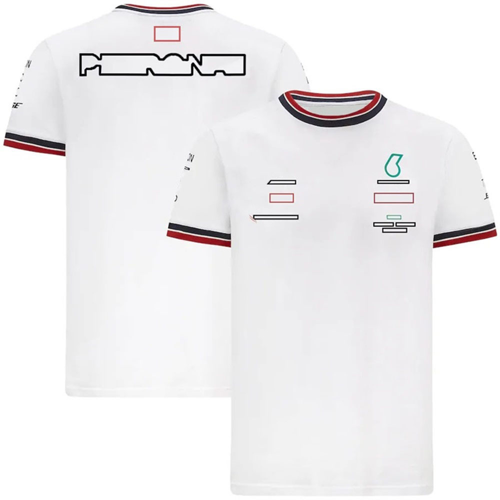 T-shirt F1 Formula 1 gare di gare di t-shirt team a maniche estate in poliestere a secco rapido camicie lo stesso abbigliamento da lavoro auto in stile personalizzato