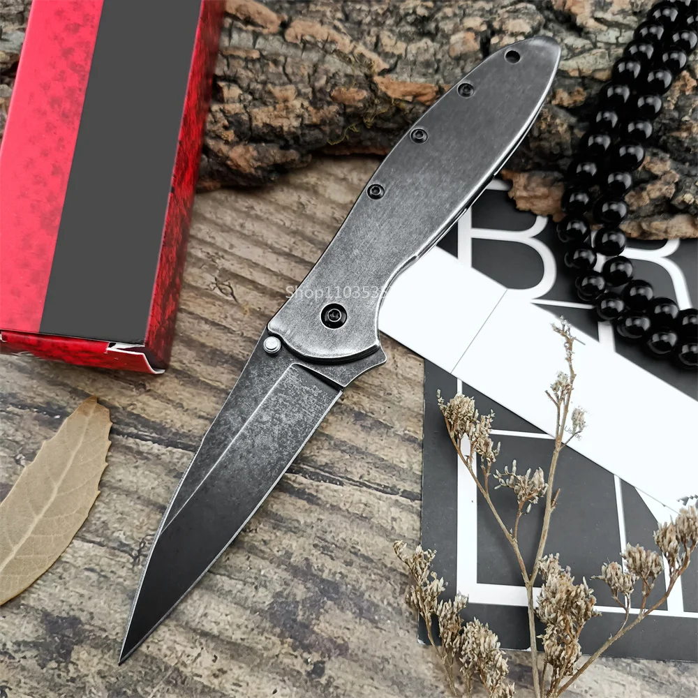 10 Models KS Leek 1660 Speedsafe Assisted Folding Knife All Steel Hunting Camping Pocket Knife Multi-color Handle Survival EDC Tool 7800 3655 BM 535 9400 3300