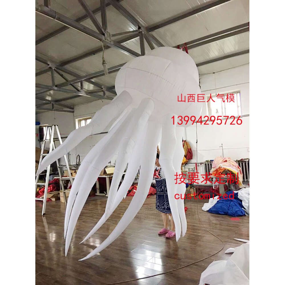 Mascot Costumes Jellyfish Lamp Gas Model Creature Mall Bar Decoration Props Iatable Decorations Advertising Materials Marine Organism