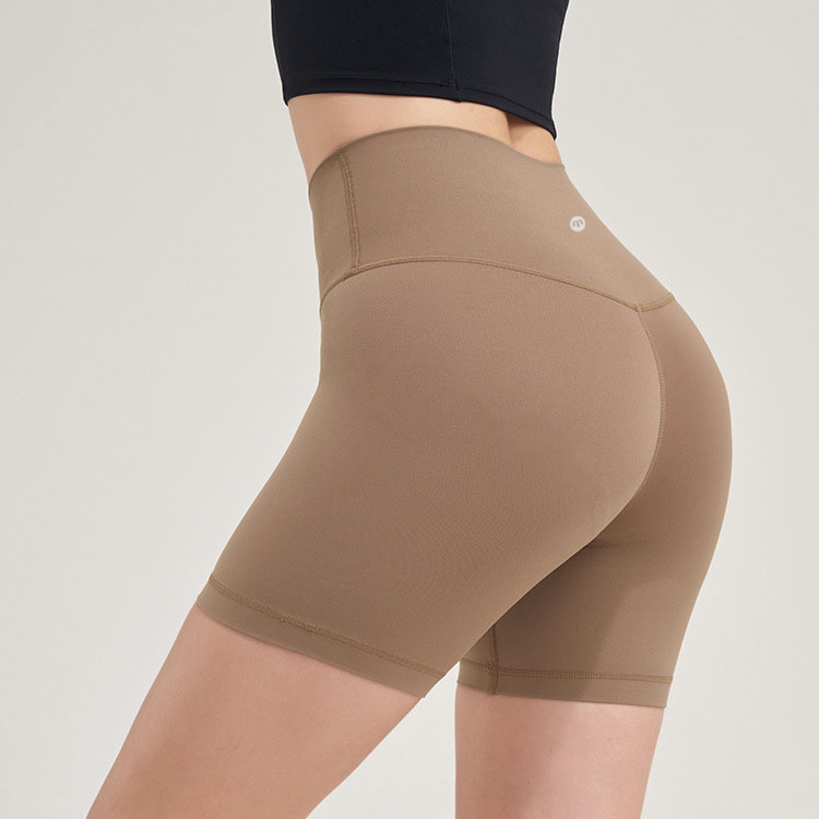 Pantalon de yoga, shorts de yoga pour femmes, shorts de sport à la haute taille européens et américains