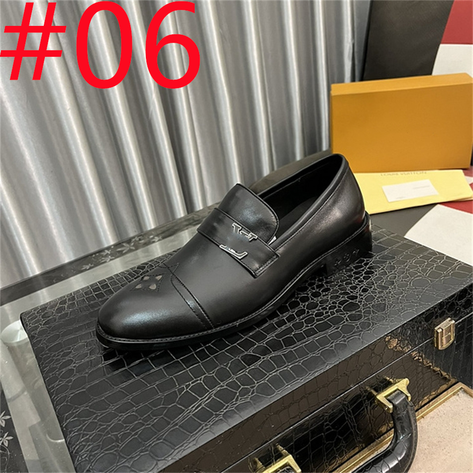 2024 Scarpe da maschera di lussuosa scarpe da uomo oxford cutanei marrone nero stampare scarpe da uomo in allacciata le dita delle dita gli uomini 38-45