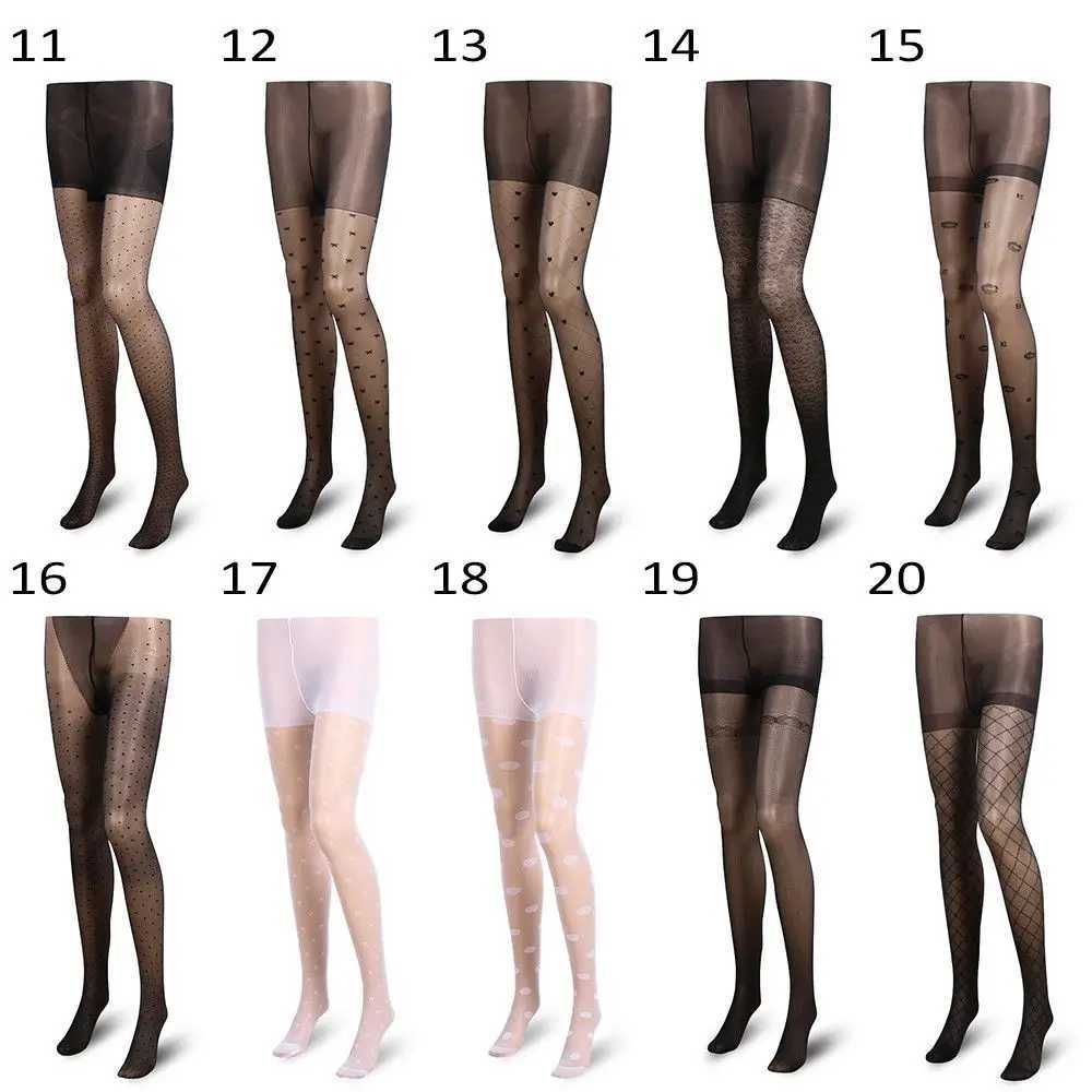 Chaussettes sexy cuisses féminines tatoue de bodys élastique et taille plus cantyhose femmes bas de cuisse de cuisse 240416