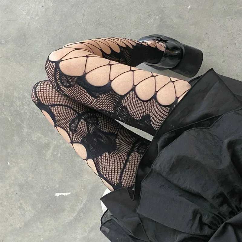 GSXC SEXE SEXY SECTURES SNESTRES Gothiques Stockings Lolita Mesh Collons pour femmes Stocks de filet