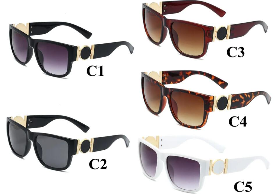 Klassieke zonnebrillen mannen vrouwen buiten rijden zonnebril Mooie gezicht Verbazingwekkende kwaliteit Visbril voor cadeau 5 kleuren 10 stks