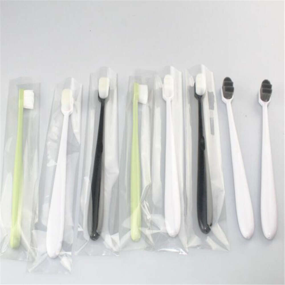 New Micron Ultra-Fine Soft Toothbrush Million Nano Bristle Antibacterial Protect Gum Tooth Deep Cleaning Portable Travel Brush